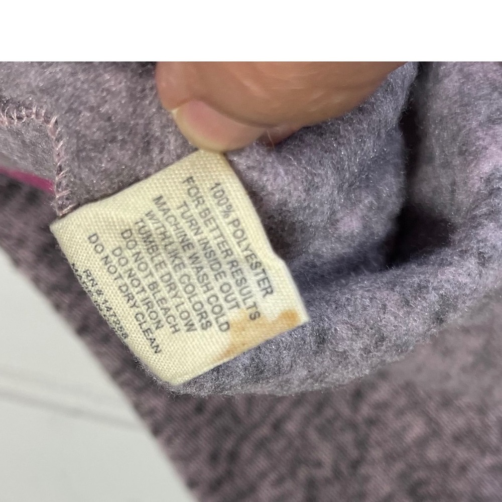 Simply Southern Womens Purple Marl Quarter Snap Fleece Pullover Sweater Large - Picture 5 of 9